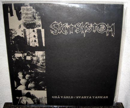 SKITSYSTEM "Gra Varld/Svarta Tankar" LP (Havoc)